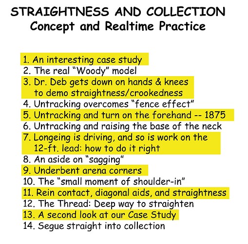 Lecture Outline EClassroom no4 Straightness and Collection